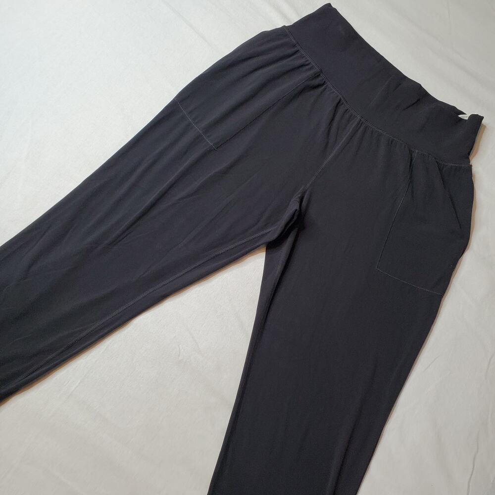 Athleta Women's Size L Salutation Jogger Pants High Rise Black 531288